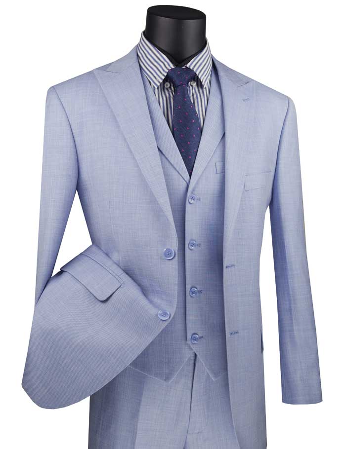 Emigrere Smadre rigtig meget Modern Suit with Peak Lapel and Fancy Vest – WalkWorthy Menswear