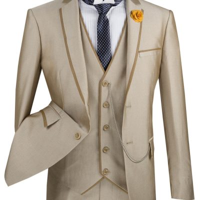 Taupe Suit
