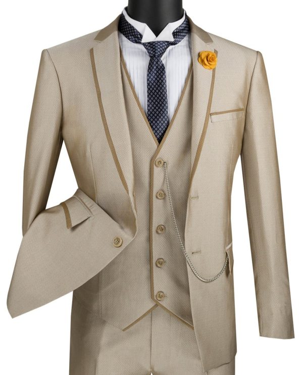 Taupe Suit